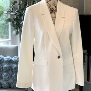WHBM NWT 14P White Suit Blazer